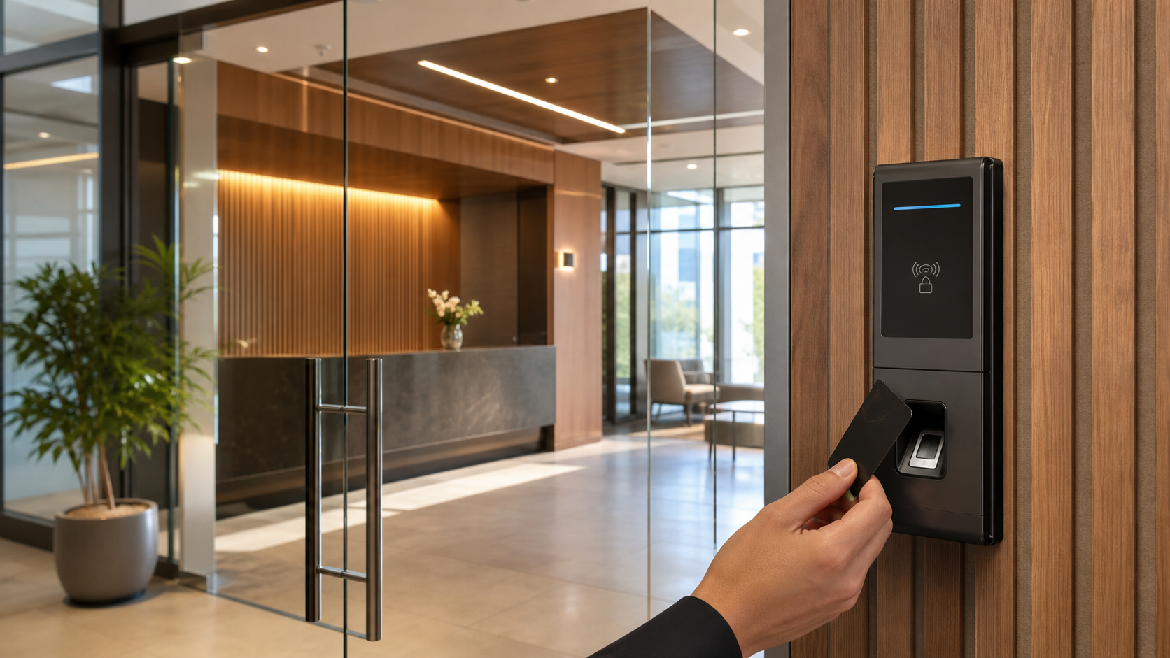 Control de acceso para empresas: tarjetas, biometría o reconocimiento facial