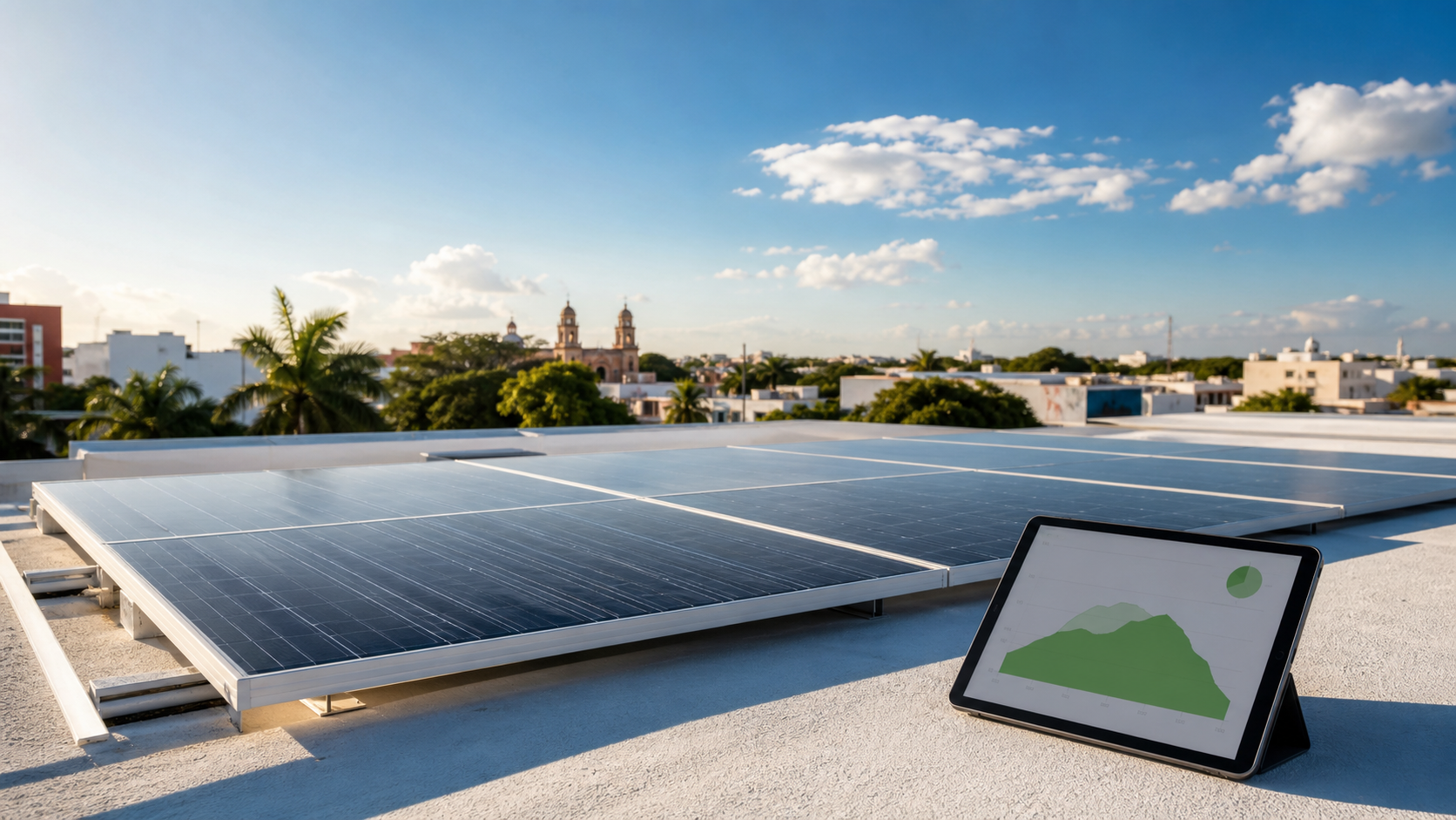 Monitoreo solar para negocios en Mérida: cómo saber si tu sistema rinde bien