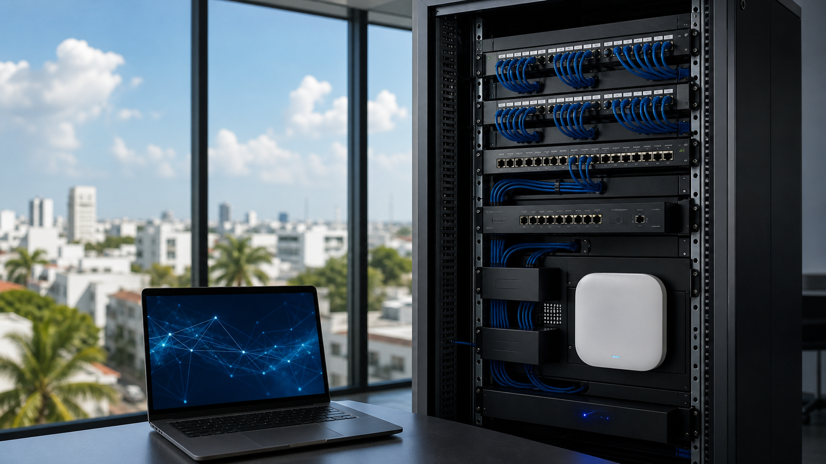 Redes empresariales en Mérida: 7 claves para tener Wi-Fi rápido y seguro