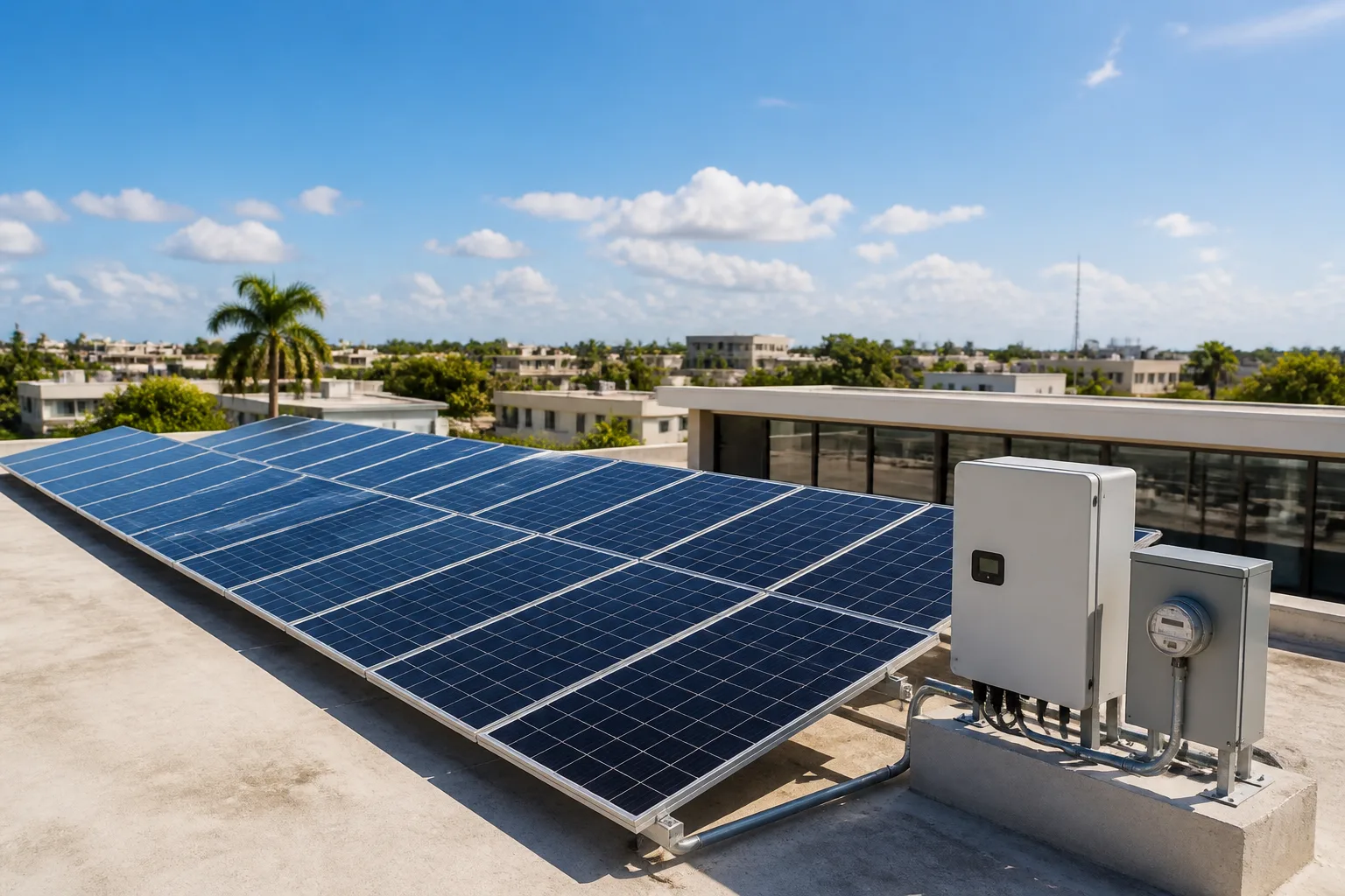 Paneles solares para comercios en Yucatán: cómo estimar consumo y retorno