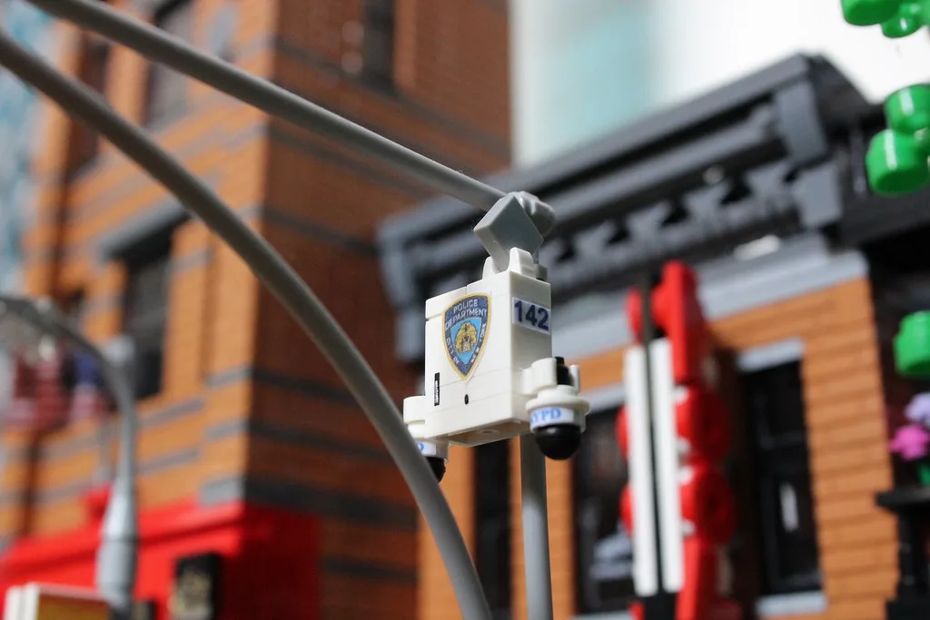 Mantenimiento preventivo de cámara de seguridad exterior