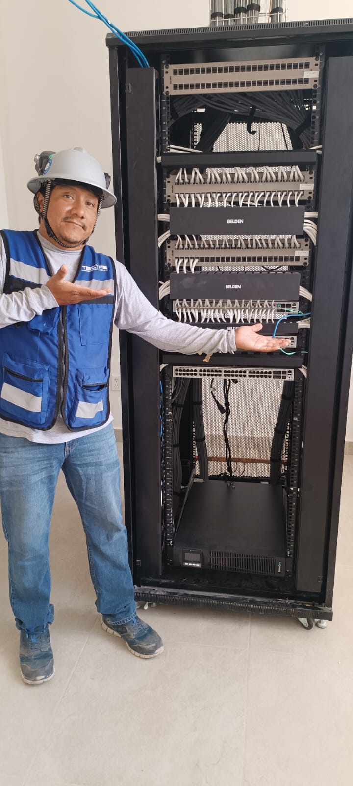 Cámara domo IP instalada por TECYPE en hogar de Mérida