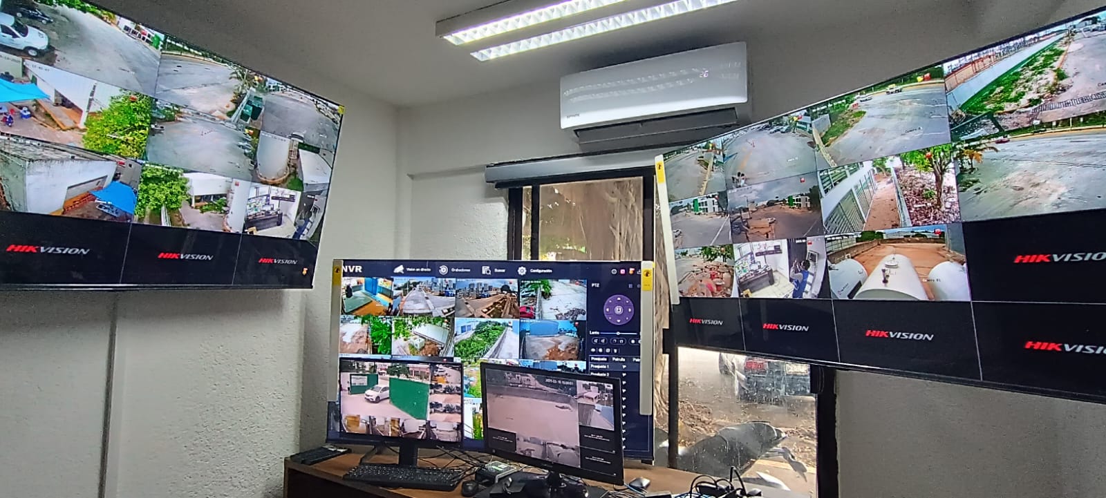 Cerco eléctrico para industria instalado por TECYPE en Yucatán