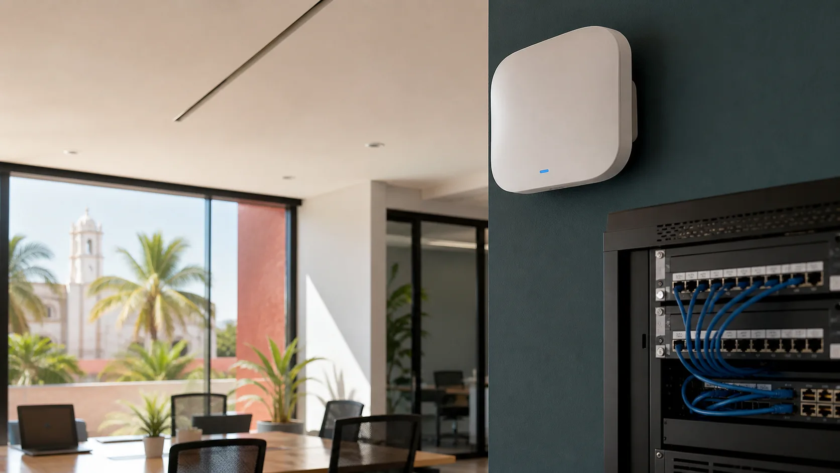 Wi-Fi para negocios en Mérida: cómo diseñar una red sin zonas muertas